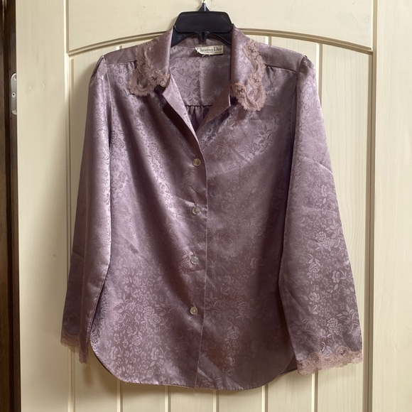 Vintage Christian Dior pajama shirt - Picture 1 of 8